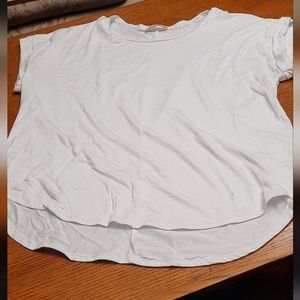 Rebel Society White Swoop Tee - Medium